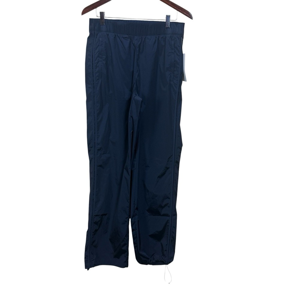 Athleta Pants Womens Small Tall Blue Pantalon Rise Pant Water Repellent NWT